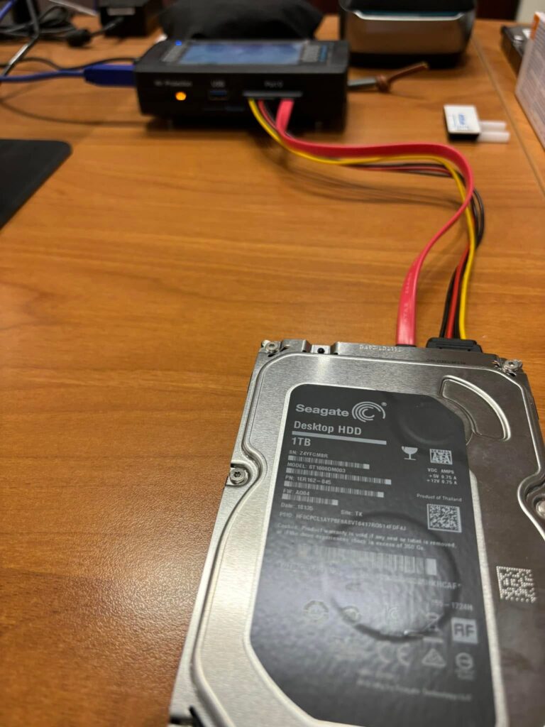 Recupero dati hard disk